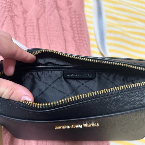 Michael Kors Black Crossbody Bag - Picture 6 of 10